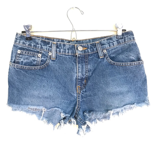 Ralph Lauren Pants - Ralph Lauren ripped denim jean shorts